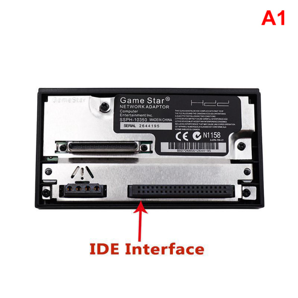 SATA Interface Nätverksadapter för PS2 Fat Game Console Adapter IDE
