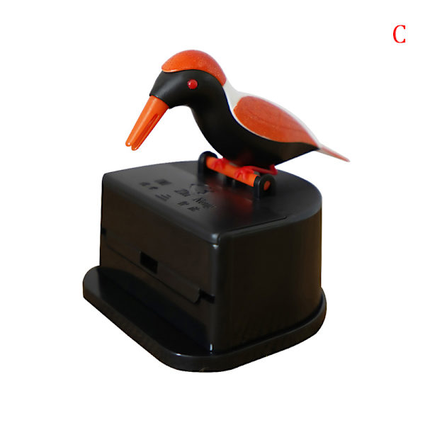 e Hummingbird Tandpetare Dispenser Automatisk Bird Tandpetare Box C
