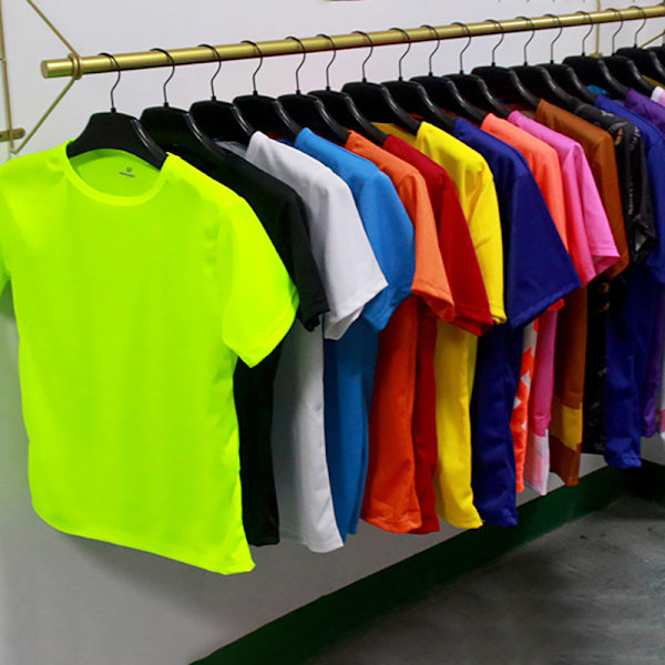 Sommar T-shirt för män Casual Vita T-shirts Man kortärmad T green M