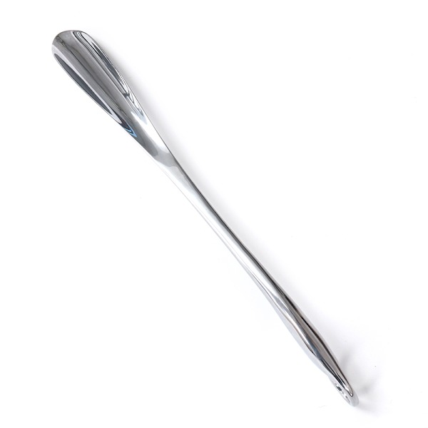 Metallskor Horns Rostfritt stål Long Pull Shoe Horn Bekväm