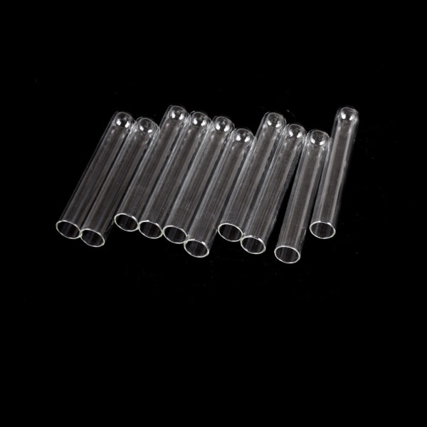 10 st 15*100 mm glasblåsrör 4 tum långa tjockväggstest