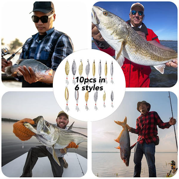 Luya Långräckt Paljettbete 3-20G Med Krokfjäder Cocker Mou silvery Leech Sequins 10g