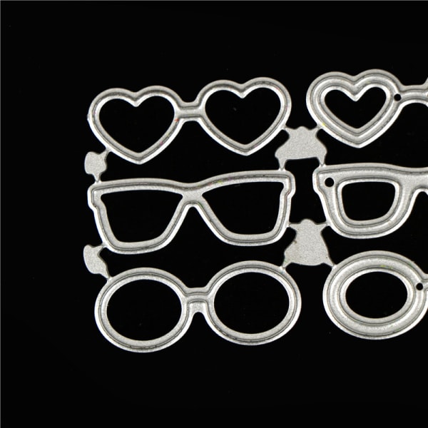 Strandsolglasögon Metal ting Dies Stencil för DIY Scrapbooking A