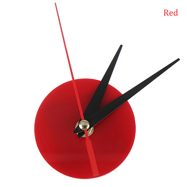 Silent Quartz Watch DIY Wall Clock Movement Mechanism Parts Rep Red