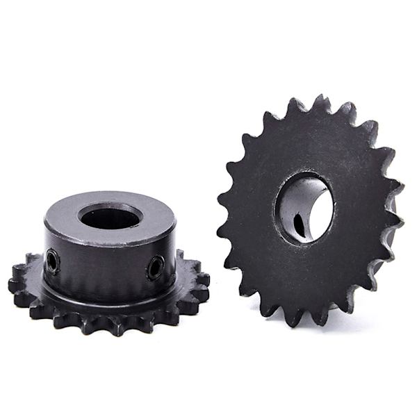 04C Chain Gear 10 Industriellt kedjehjul med topptrådshål C