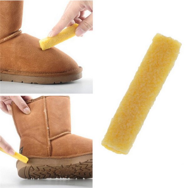 1PC Skor Gummi Eraser för Mocka Nubuck Läder Stain Boot Sho