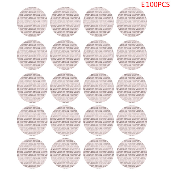 100 st självhäftande skumpressförsegling cap Liners kosmetisk flaska 60mm
