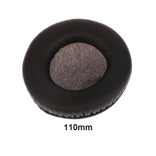 Öronkuddar för hörlurar Hörlurssvamp Läderfodral för Hea 110mm