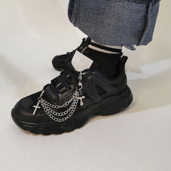 1st Trendig ankelkedja Cross Tofs hängande Boot Shoe Chain Je