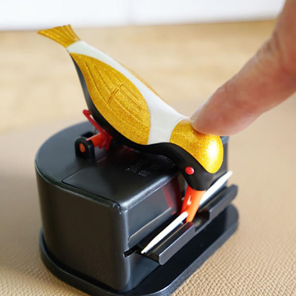 e Hummingbird Tandpetare Dispenser Automatisk Bird Tandpetare Box C