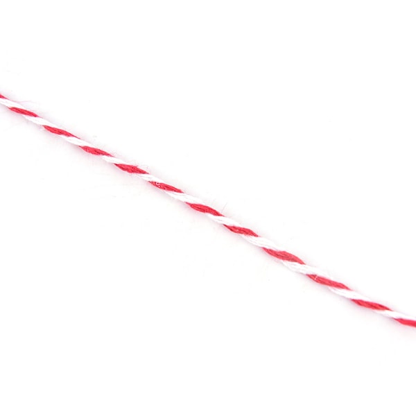 100m/rulle Cotton Bakers Twine String Cord Julklappsförpackning
