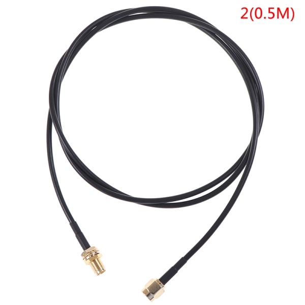 0,3-5M SMA hane till hona kabel RG174 RF kontaktadapter WIFI 2(0.5M)