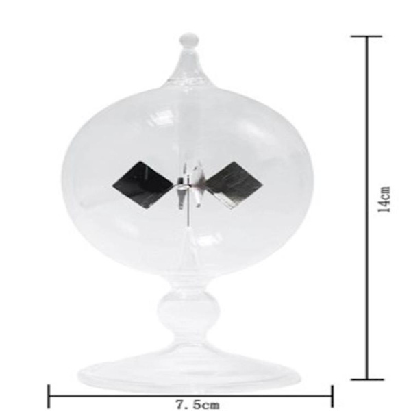 Solar Power Crookes radiometer lätttryck väderkvarn bolometer