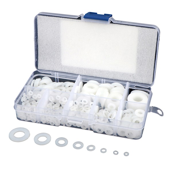 500 st/kartong M2 M2.5 M3 M4 M5 M6 M8 M10 bricka Platt distanstätningar