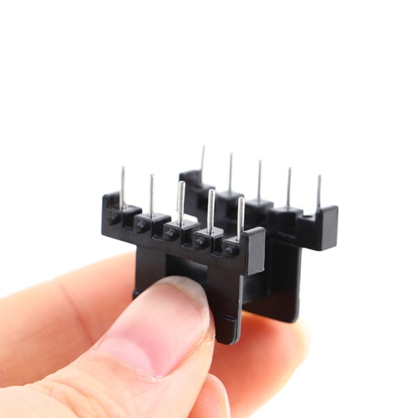 5 set EE25 4Pin 8P 10P Transformator Bobbin PC40 Ferrit Core Ver Horizontal 8Pin(4+4)