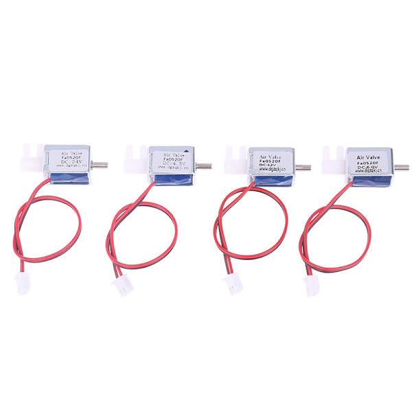 DC 4,5V 6V 12V 24V Liten magnetventil Normalt stängd Flödeskon. 4.5V