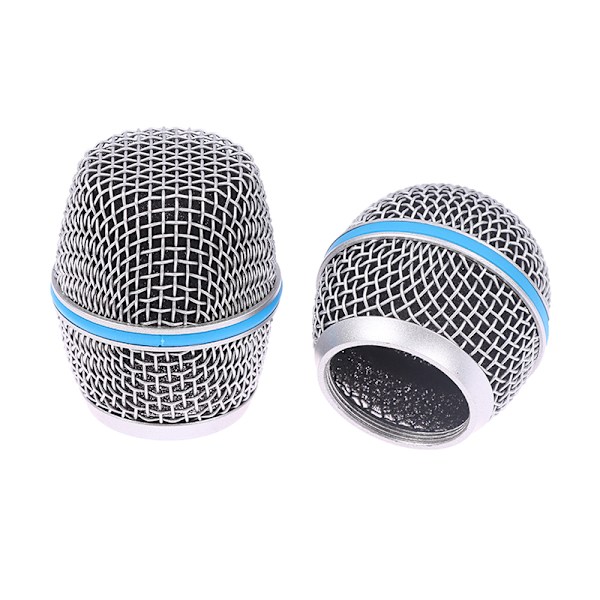 Mikrofonersättningshuvud Stål SM58 Mesh Handhållen mikrofon C