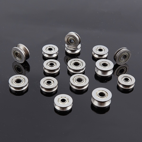 5st V U Spår Rullhjul Kullager Broderi hine Drag V624ZZ 4*13*6mm