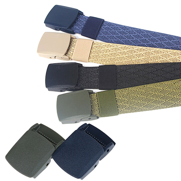 1st Plast 32mm bandspänne taktiskt bältesspänne sömnad fa Khaki