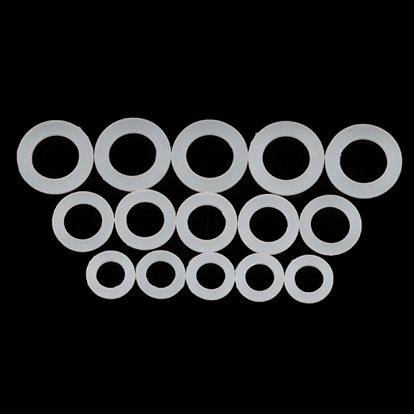 20 st 1/2" 3/4" 1" Gummi platt packning O-ring tätningsbricka ring M