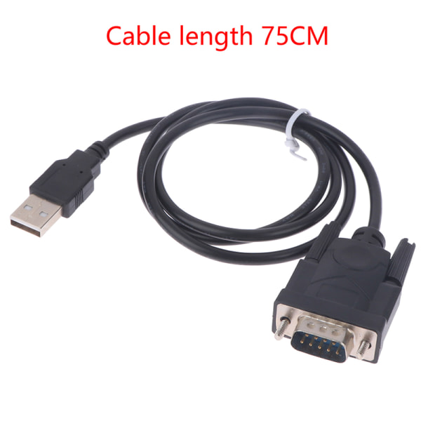 1st USB RS232 till DB 9-stift hanekabeladapterkonverterare stöder