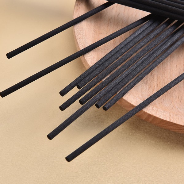 Fiber Sticks Diffuser Aromaterapi Volatile Rod for Home Fragra Black 18cm