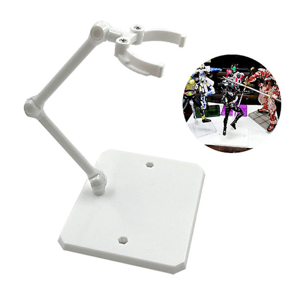 Hög kvalitet Action Base Lämplig Display Stand 1/144 HG/RG dam White