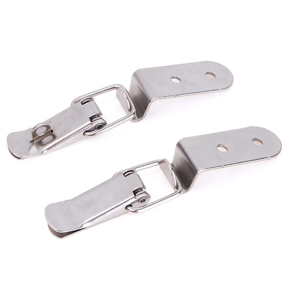 90 grader Duck-mouth Spänne Krok Lås Fjäder Drag Toggle Spärr B