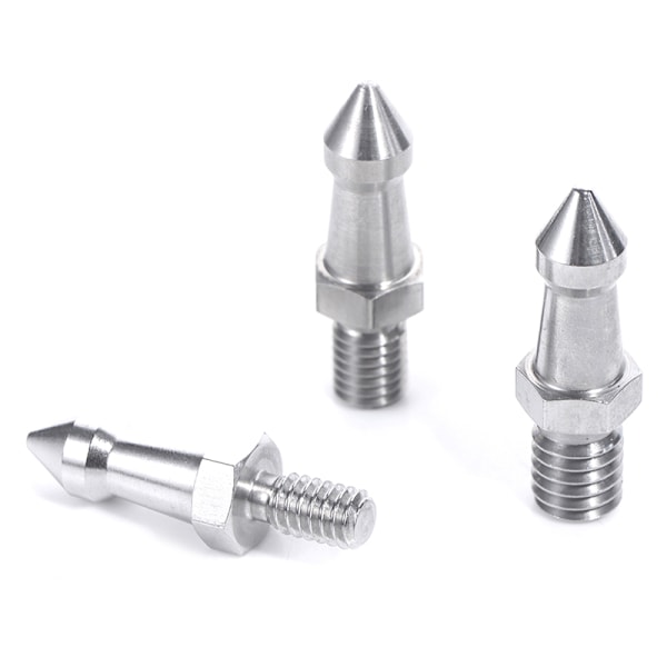 Stativ Spike 1/4 3/8 M8 tums kamera Monopod Fötter Skruv Fast Ac 1/4