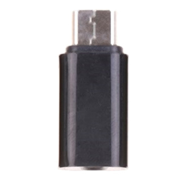 USB Type-c till 3,5 mm hörlurar Hörlurar Högtalare Headsetuttag Ad Black