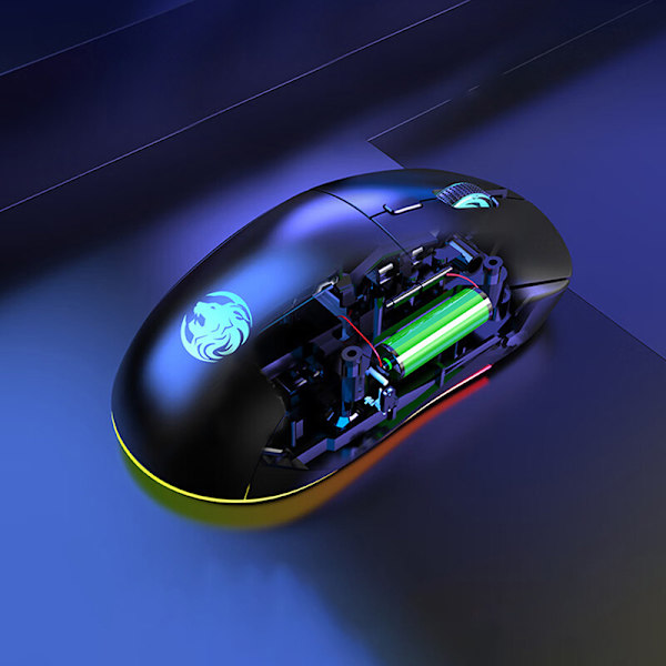 G301 Uppladdningsbar USB 2.4G trådlös Bluetooth RGB Light Gaming A2