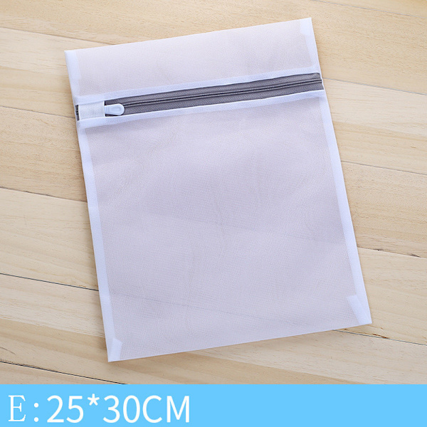 Mesh Tvättväskor Resekläder Förvaring Nät Zip Bag Wash BH S E