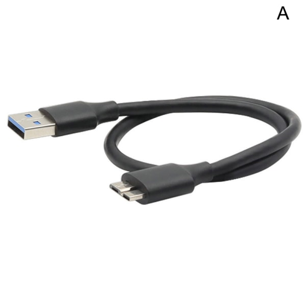 USB 3.0 Typ A till USB3.0 Micro B Hane Adapterkabel Data Sync C 0.5M