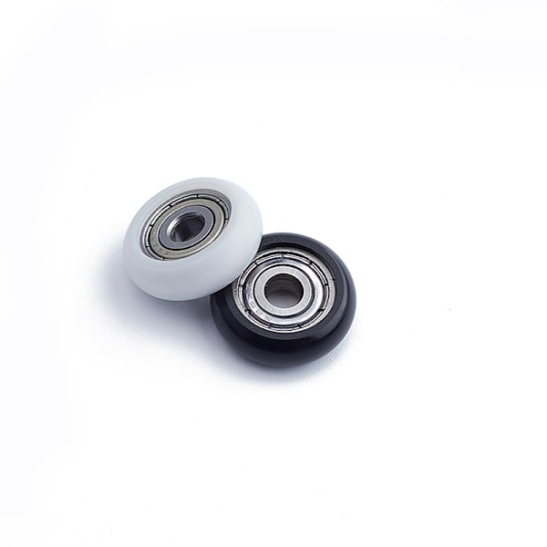 10st 625ZZ POM-lager passiva runda rullhjul 5x21,5x7mm White