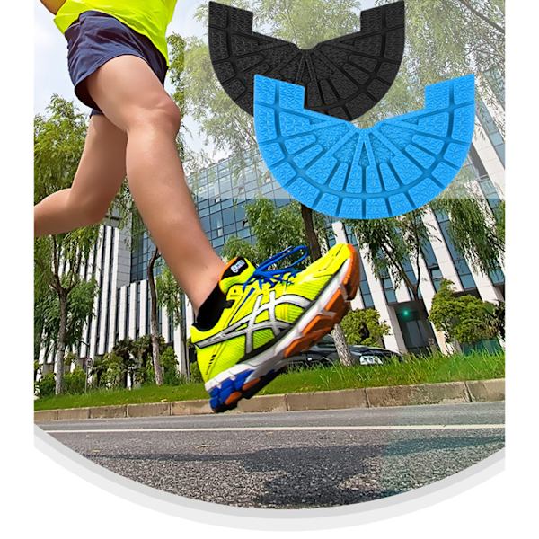 Skohälskydd för Sneaker Slitstark Sole Sticker Sel Red4