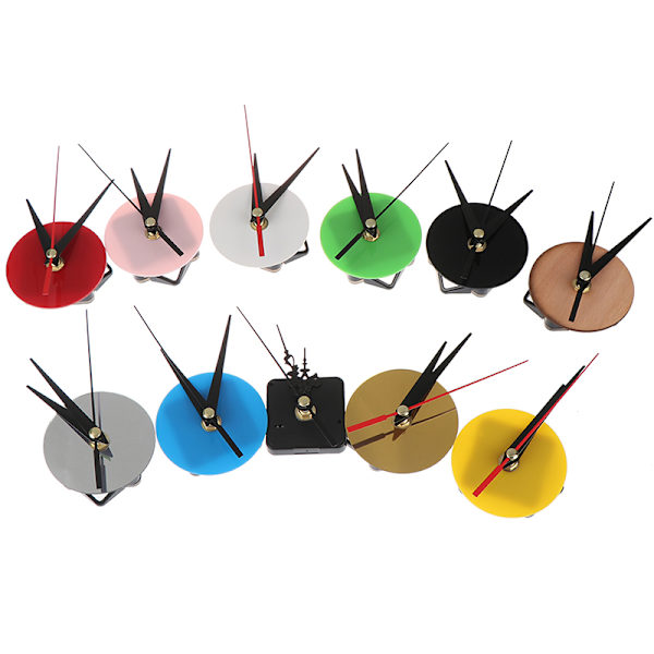 Silent Quartz Watch DIY Wall Clock Movement Mechanism Parts Rep Sliver