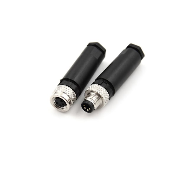 Sensorkontakt M8 Hane invändig gängad pluggkoppling 3 C