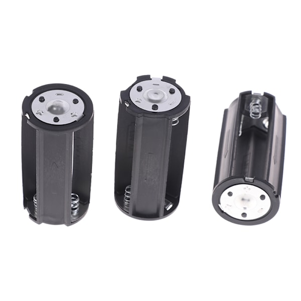 1/3 st 3x AA till D storlek Batteriadapter Konverterhållare Case Bo 2(3Pcs)