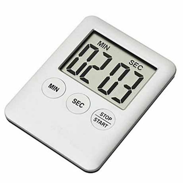 1st LCD Digital Kökstimer Matlagning Count Up Countdown Alarm Blue