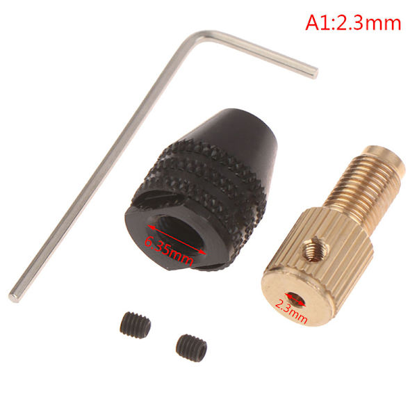 0,5-3,2 mm borrspets Elmotor Micro borrchuck sexkantsborr A1