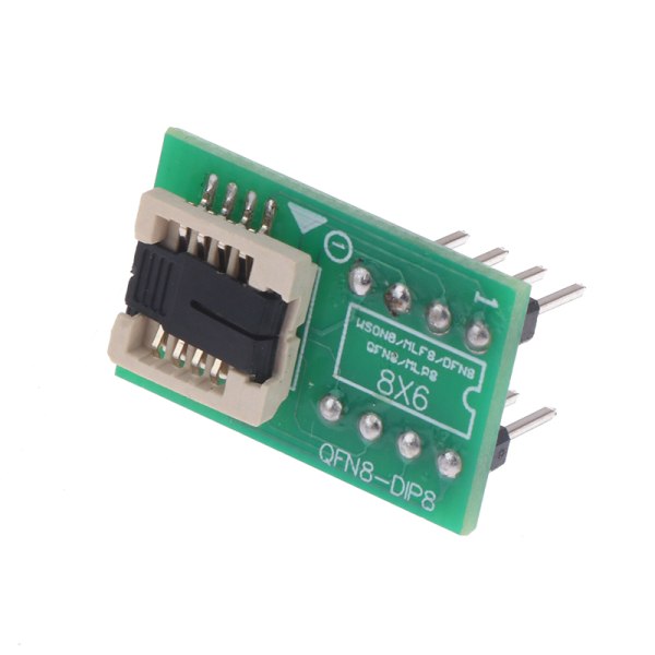 DFN8 WSON8 MLF8 MLP8 QFN8 till DIP8 Adapter 6*5mm 6*8 IC-program QFN8 6*8