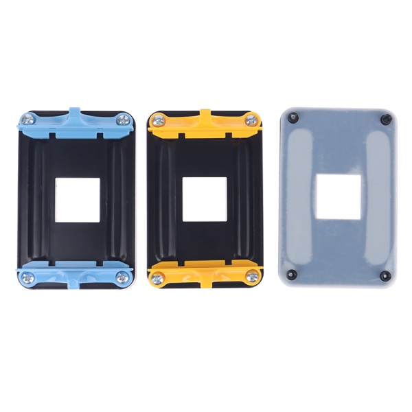 CPU Heatsink Mount Bracket AMD AM4 Cooler Heatsink Radiator Soc 4(Square,yellow)