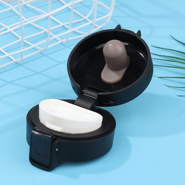 Kaffe Mugg Cover Termos Cover Vattenflaska Lock Outdoor Travel Black