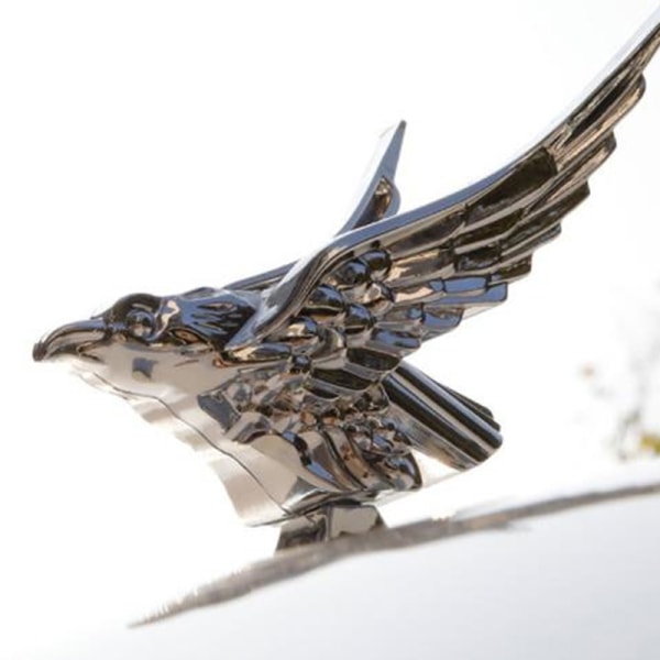 Bil Motorhuv Front Eagle Ornament Badge 3D Eagle Emblem Bil Acce