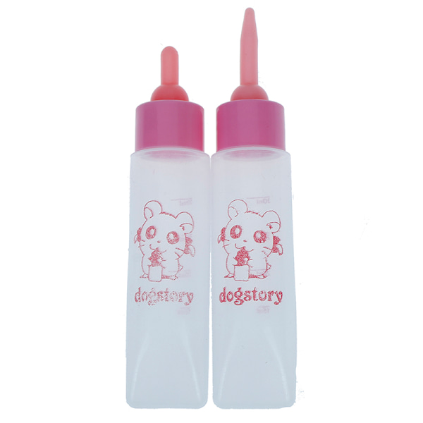 Pet Mjölkflaska 30ml Silikon Nipple Små djurfoder Hamst C
