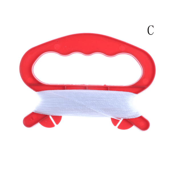 Flying Kite Line String Med D Shape Winder Handtag Board Outdoo C