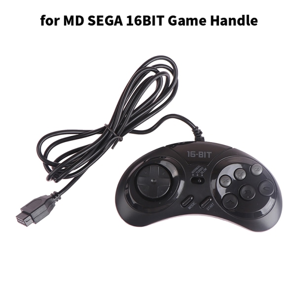 1st för MD SEGA Gamepads 16bit Sega Genesis Game Controller Gam 1