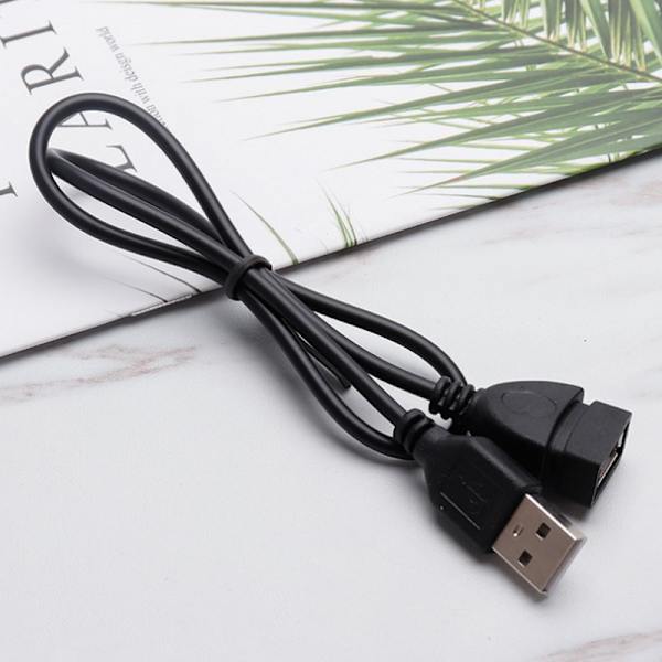 USB 2.0 förlängningskabel 0,6m/1m/1,5m trådbunden dataöverföring Li 1.5m