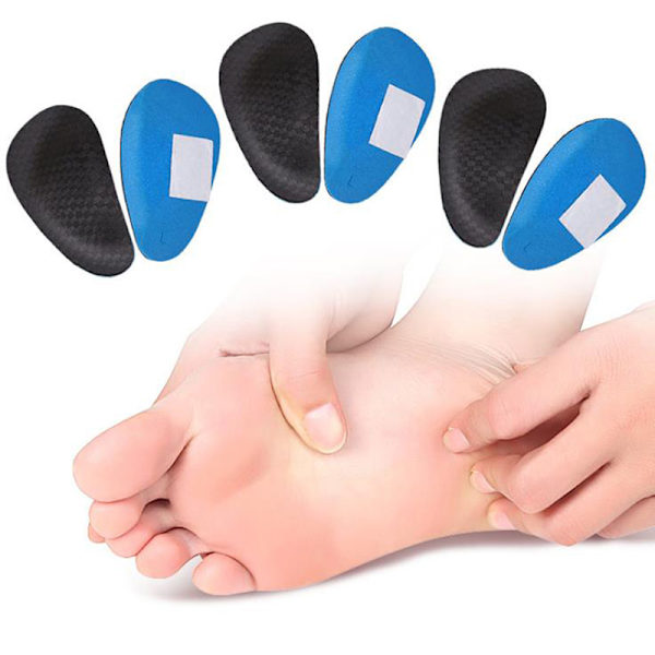 1 par ortopedisk justerare bågstöd Ortotisk innersula Flatfoot