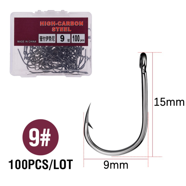 Beili Tube Pay Iseni med inverterade hullingar Black Circled Carbon S #8